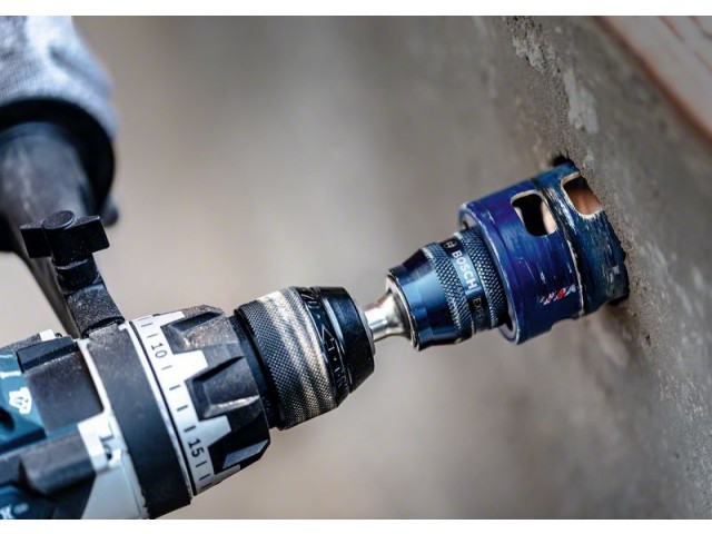 2-delni komplet svedrov Bosch HSS-G Drill adapter EXPERT Power Change Plus za žago za izrezovanje lukenj,  Dimenzije: 7.15x105mm, 2608900527